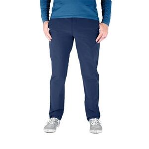 Teren Men's Trekka Lightweight Traveler Pants Navy Blue 32x30